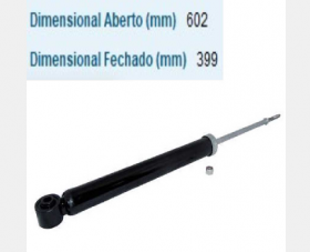 AMORTECEDOR MONROE SP290  NISSAN MARCH TODOS 2011/ SUSPENSAO TRASEIRO ESQUERDO/DIREITO